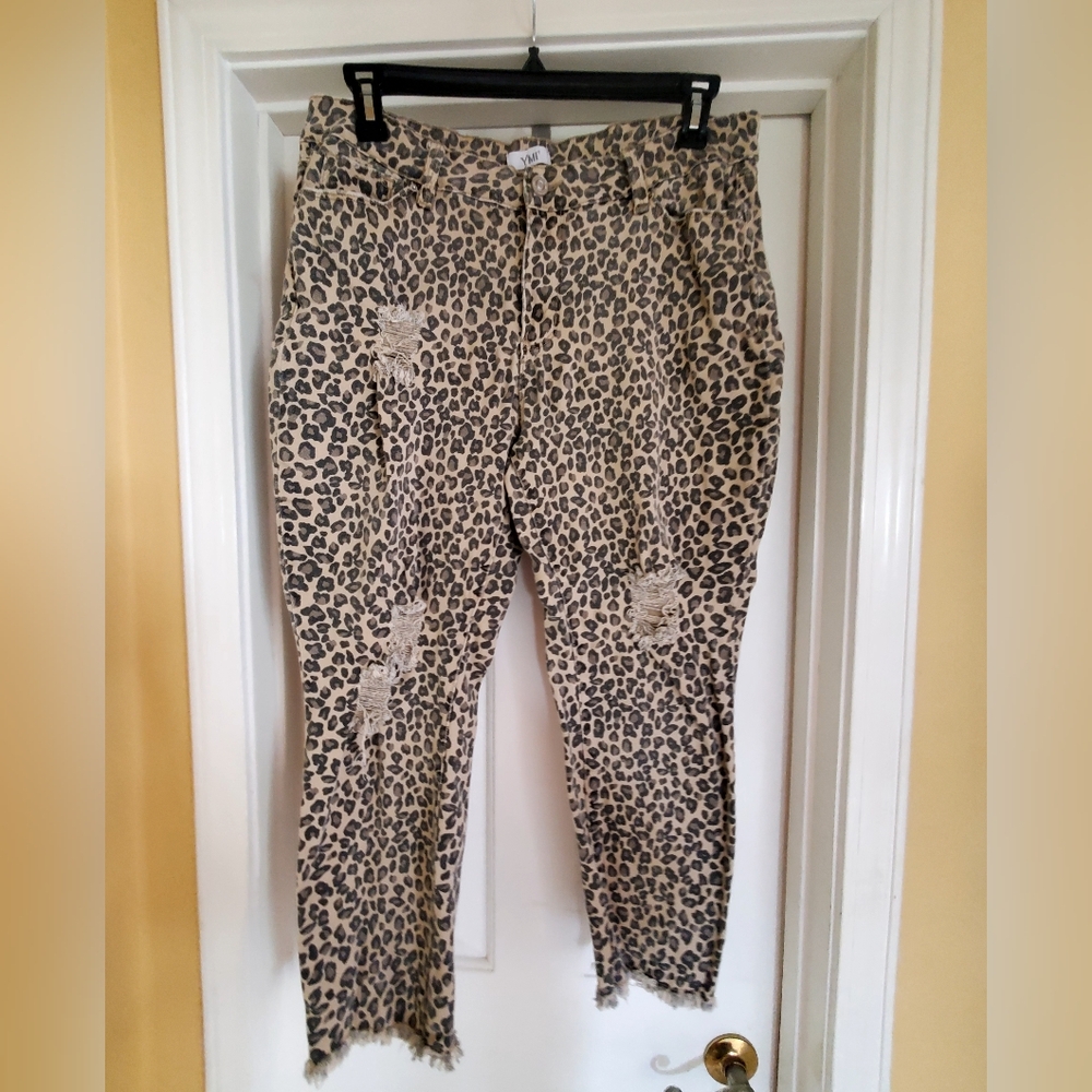 YMI Leopard Print Pants